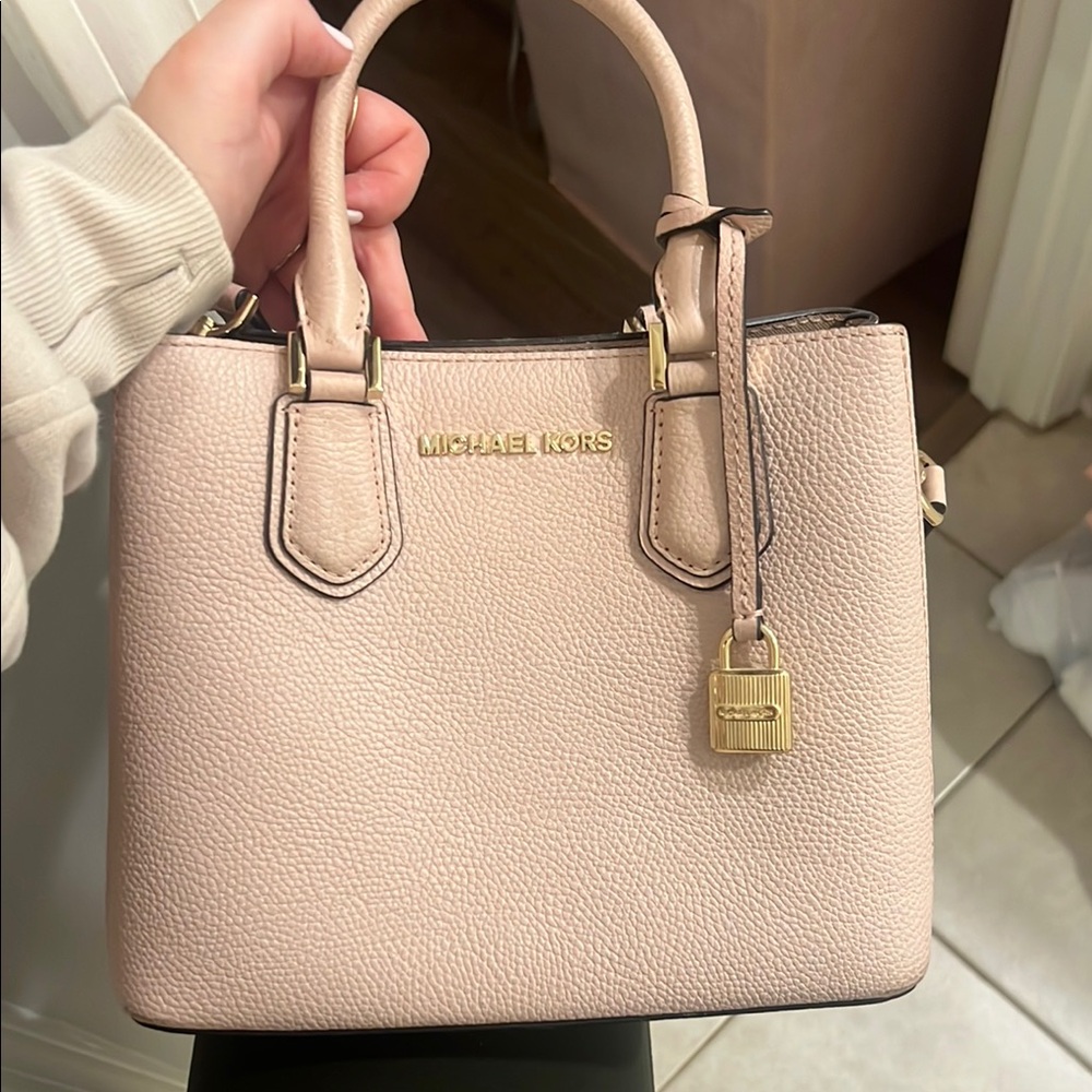 Michael Kors Pink Satchel Bag